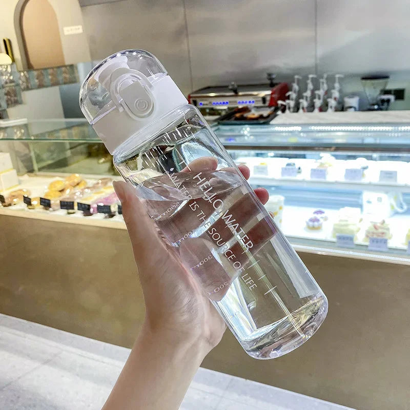 780ml Leakproof Water Bottle with Strap & Cover