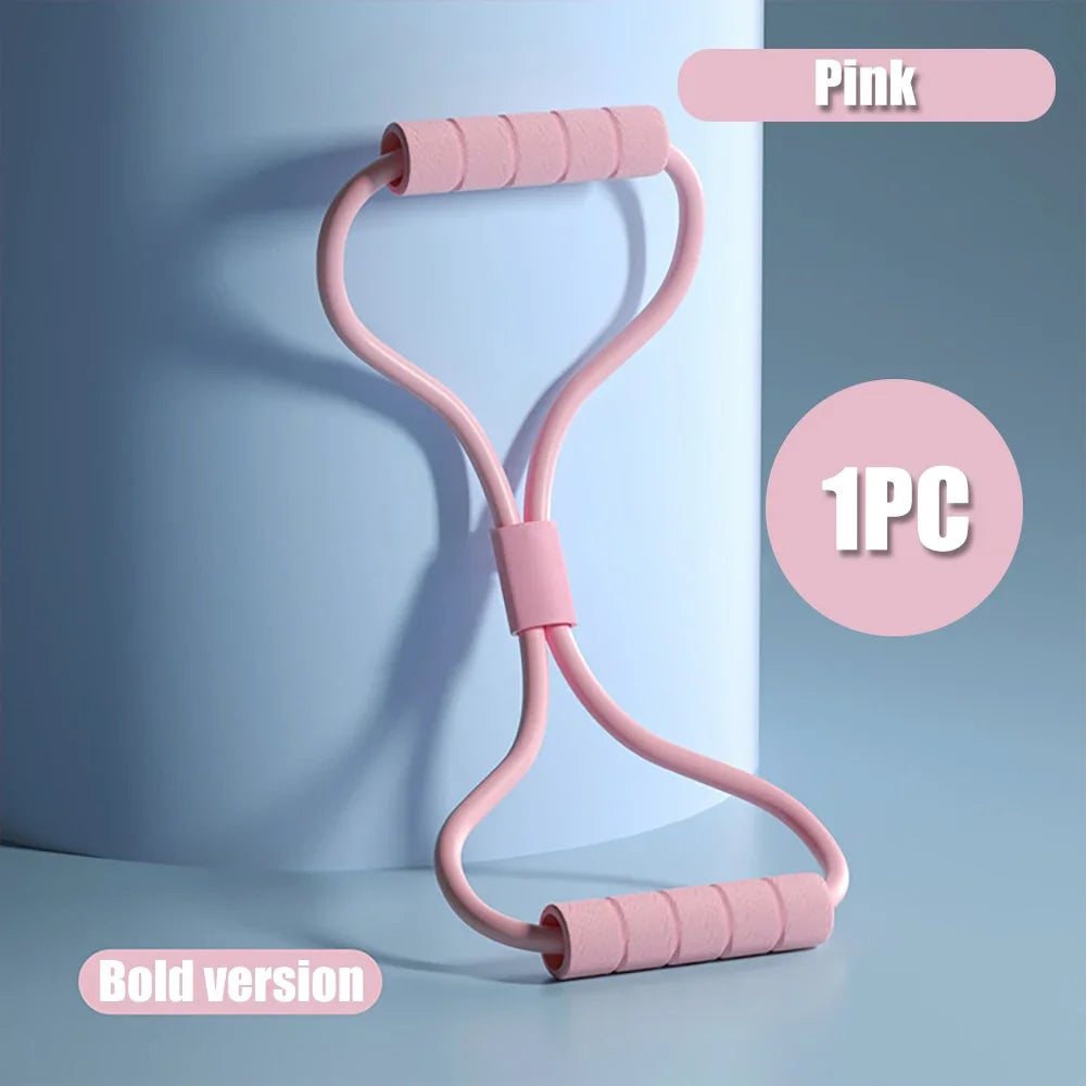 Yoga Resistance Bands – Elastic for Home & Gym