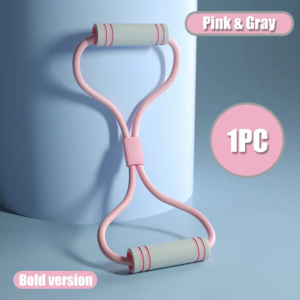 Yoga Resistance Bands – Elastic for Home & Gym