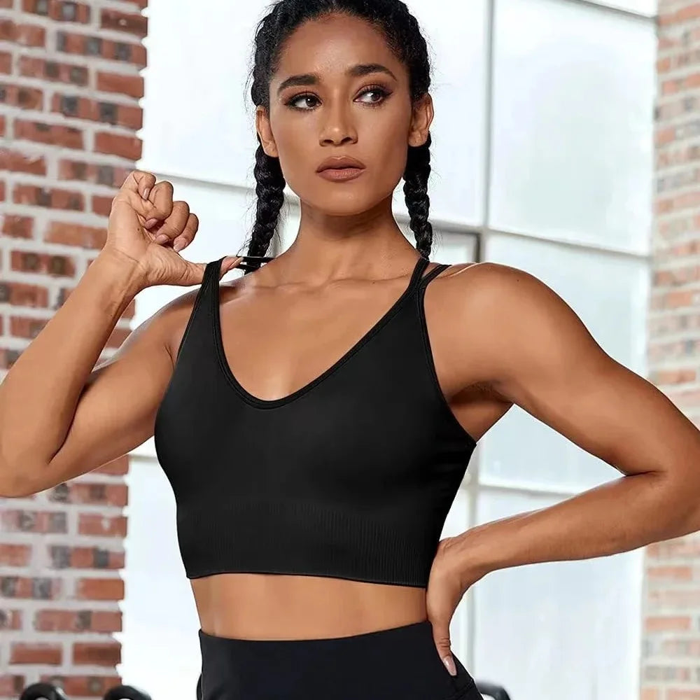 Seamless Sports Bra – Breathable & Push-Up
