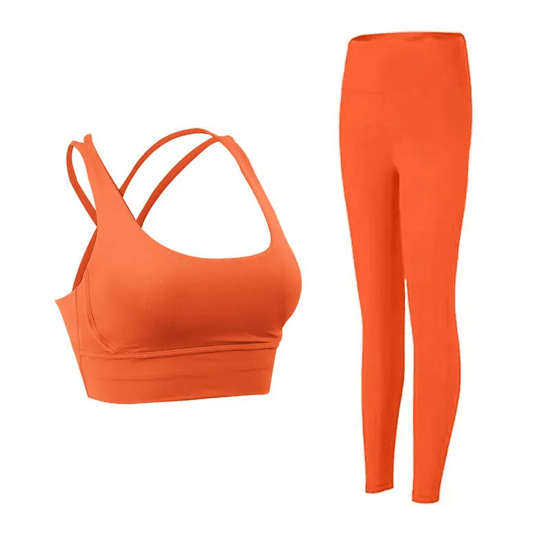 2pc Women's Workout Set – Bra & Leggings