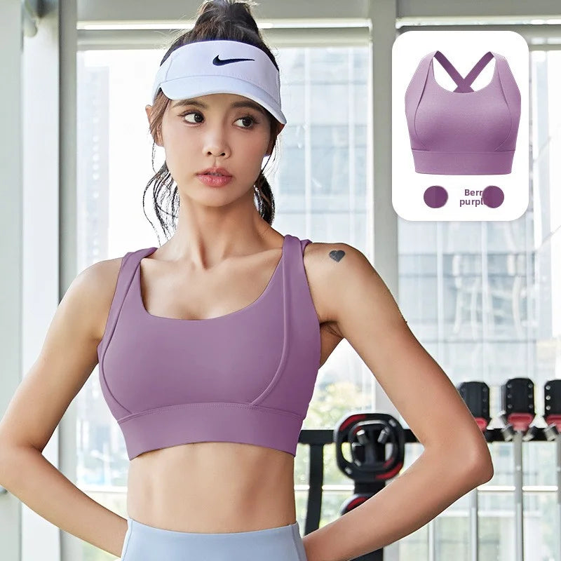 Seamless Sports Bra – Nude Feel & Breathable