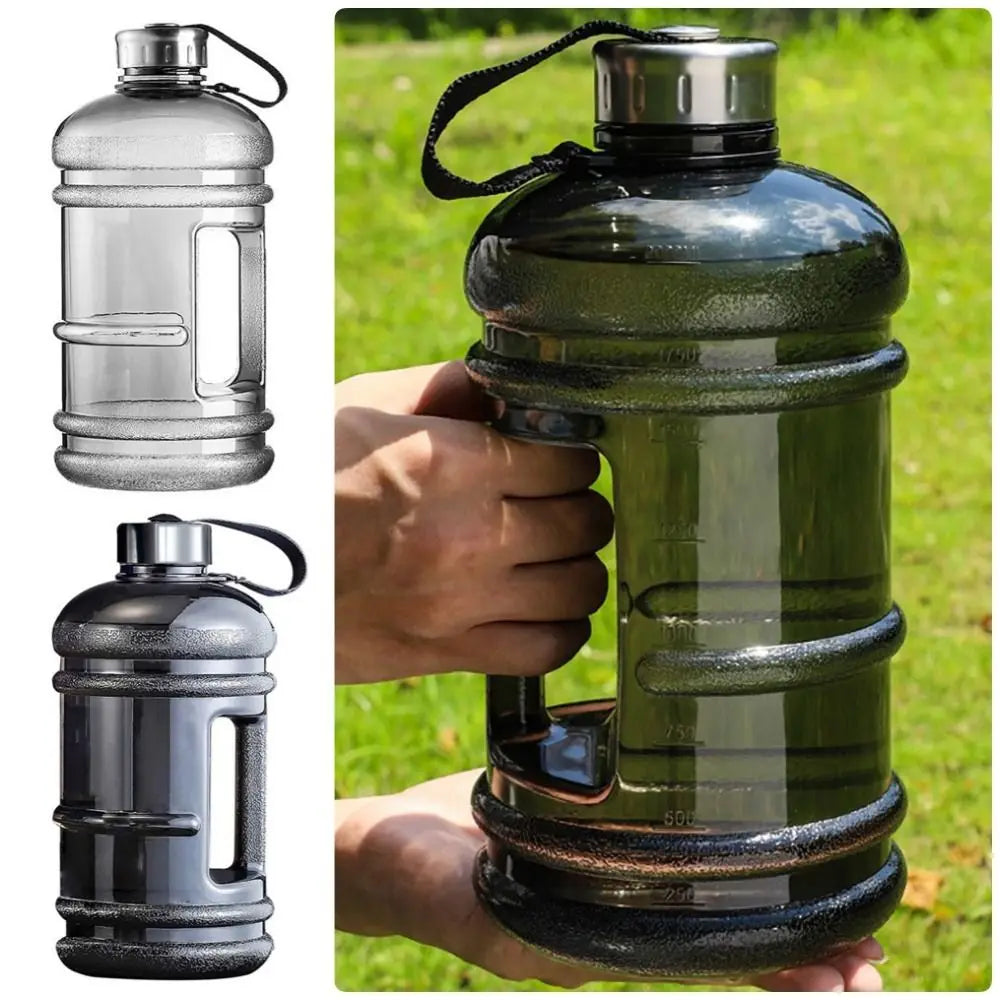 2L Water Bottle with Handle for Gym & Training