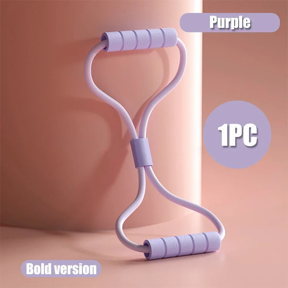 Yoga Resistance Bands – Elastic for Home & Gym