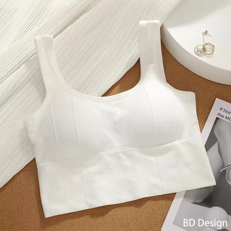 Seamless Sports Bra – Shockproof & Push-Up
