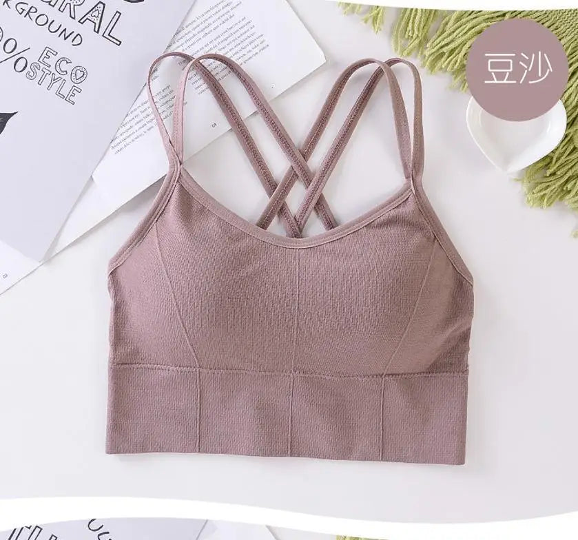 Seamless Sports Bra – Breathable & Push-Up
