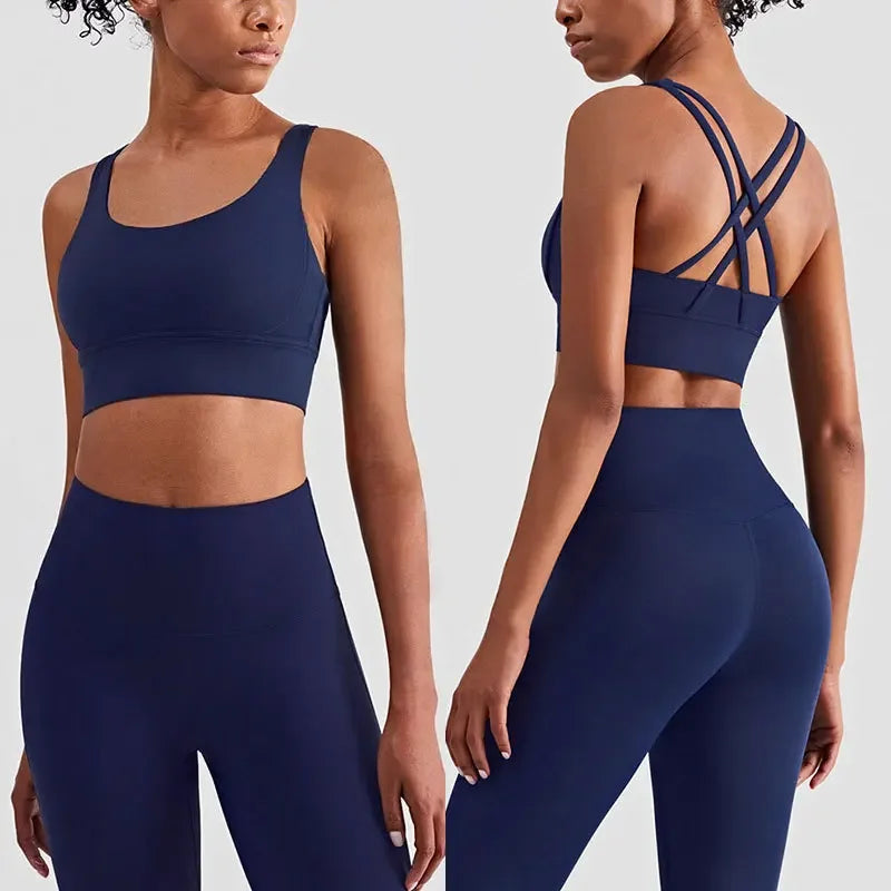 2pc Women's Workout Set – Bra & Leggings