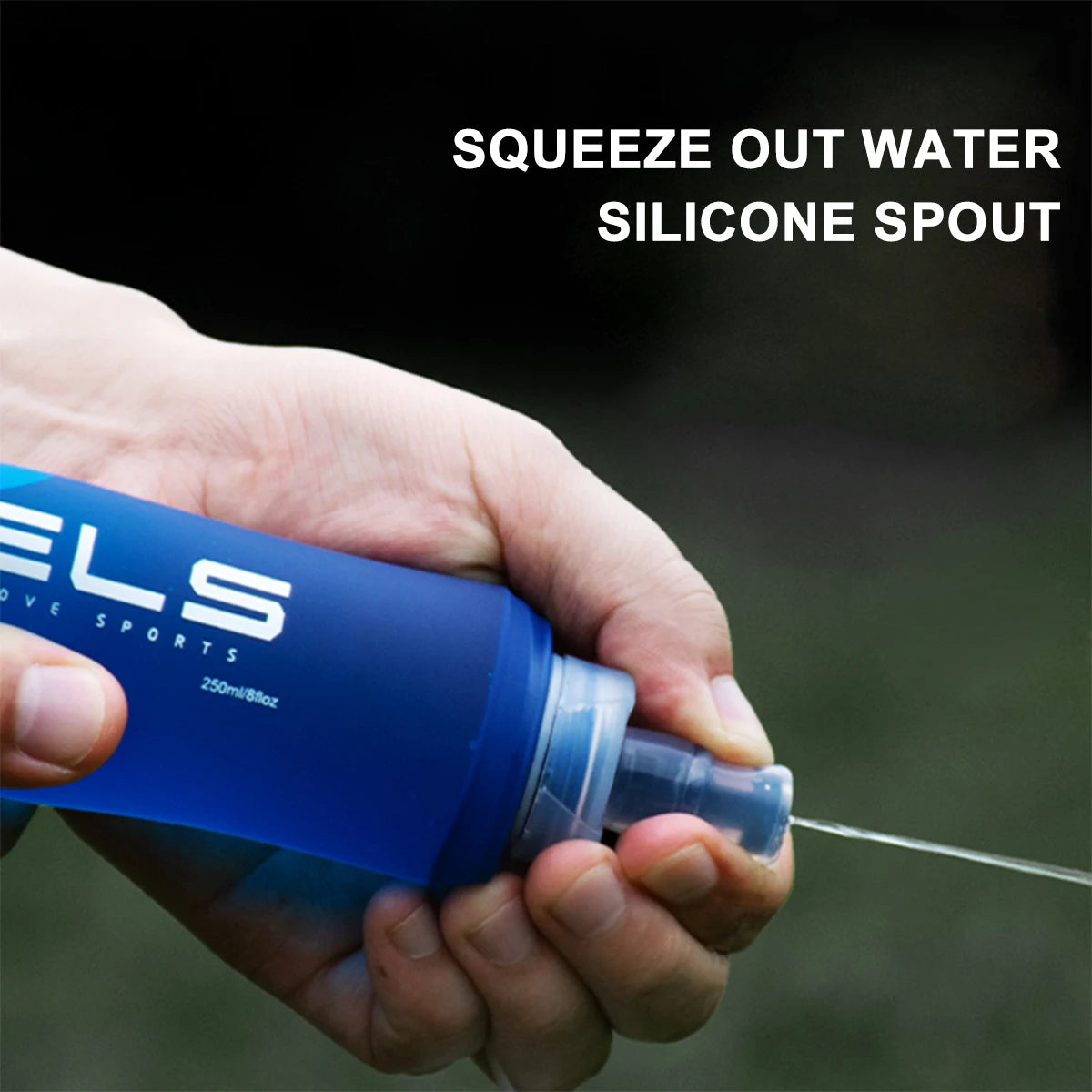 Collapsible Silicone Water Bottle – Portable for Outdoor Use