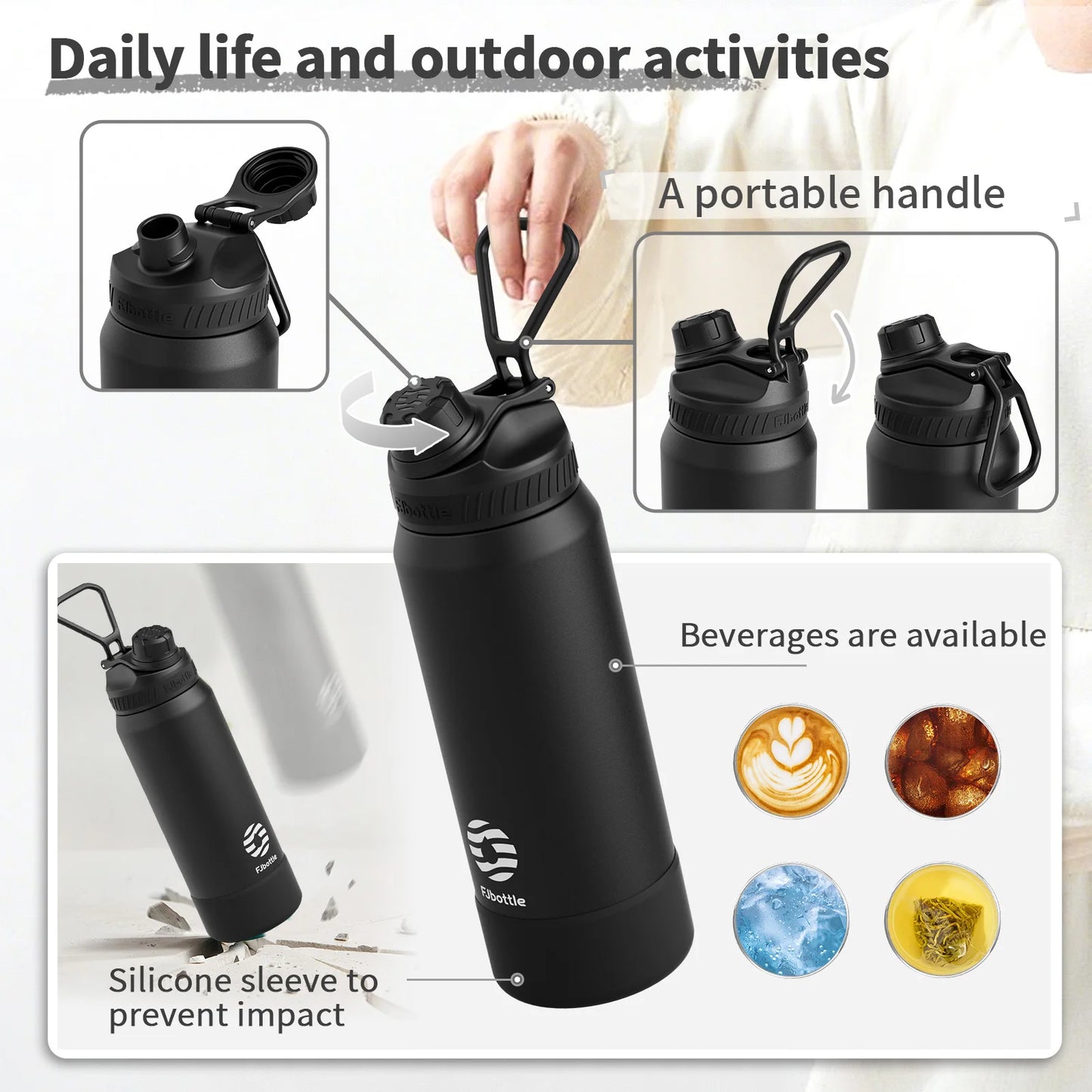 710ml Stainless Steel Thermo Bottle – Keeps Drinks Cold