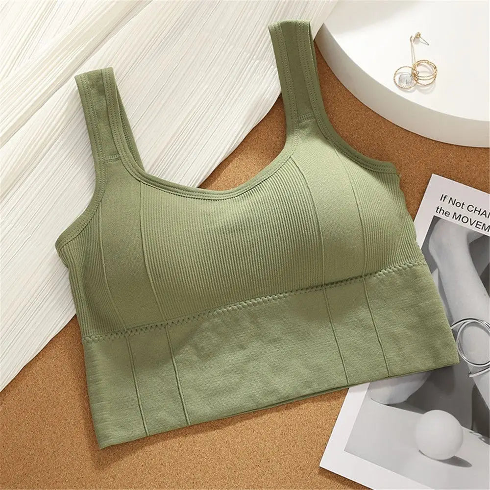 Seamless Sports Bra – Breathable & Shockproof
