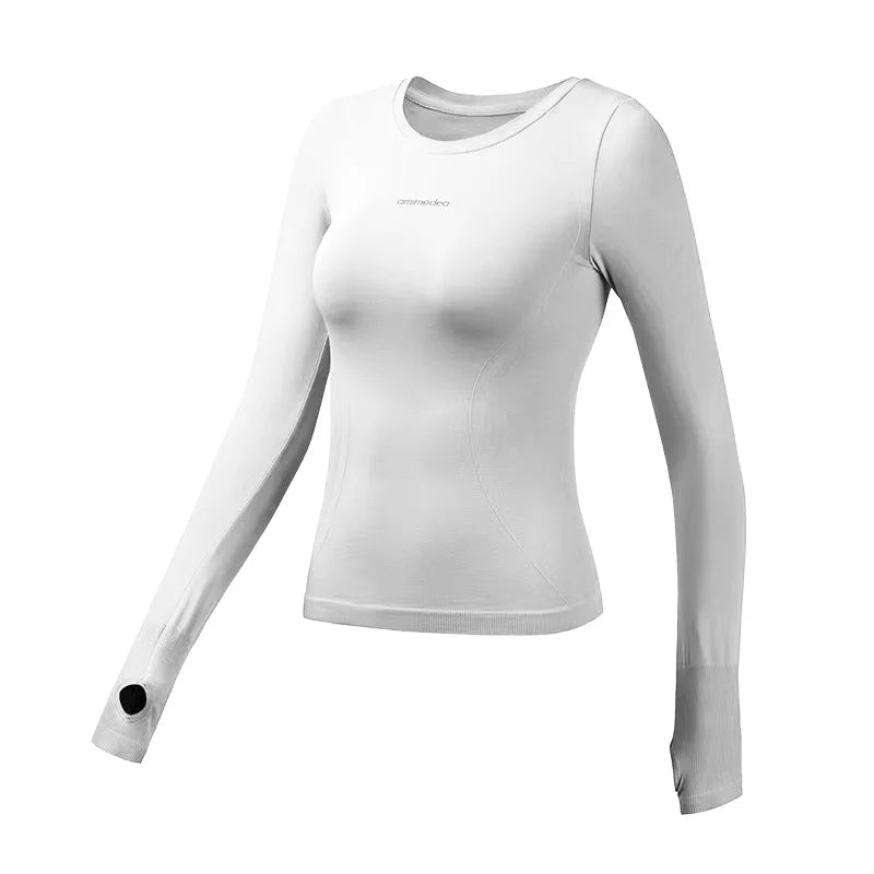 Women's Long Sleeve Workout Top – Slim & Comfortable