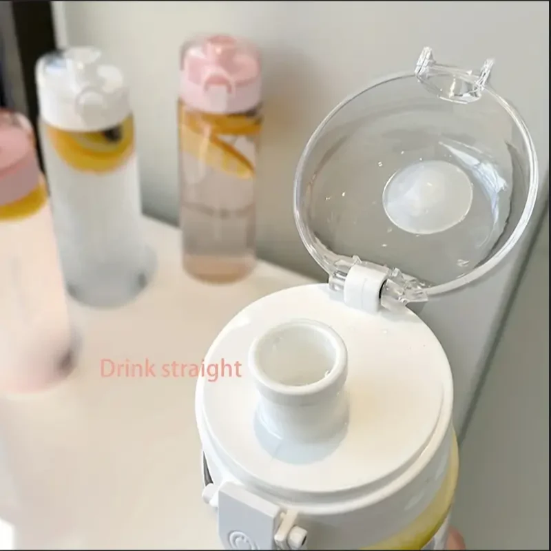 780ml Frosted Water Bottle for Fitness & School