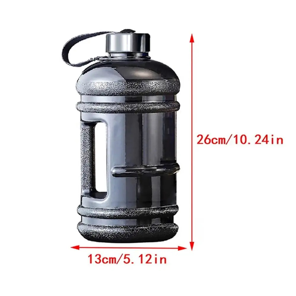 2L Water Bottle with Handle for Gym & Training