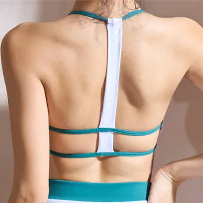 Halter Sports Bra – Breathable & Push-Up