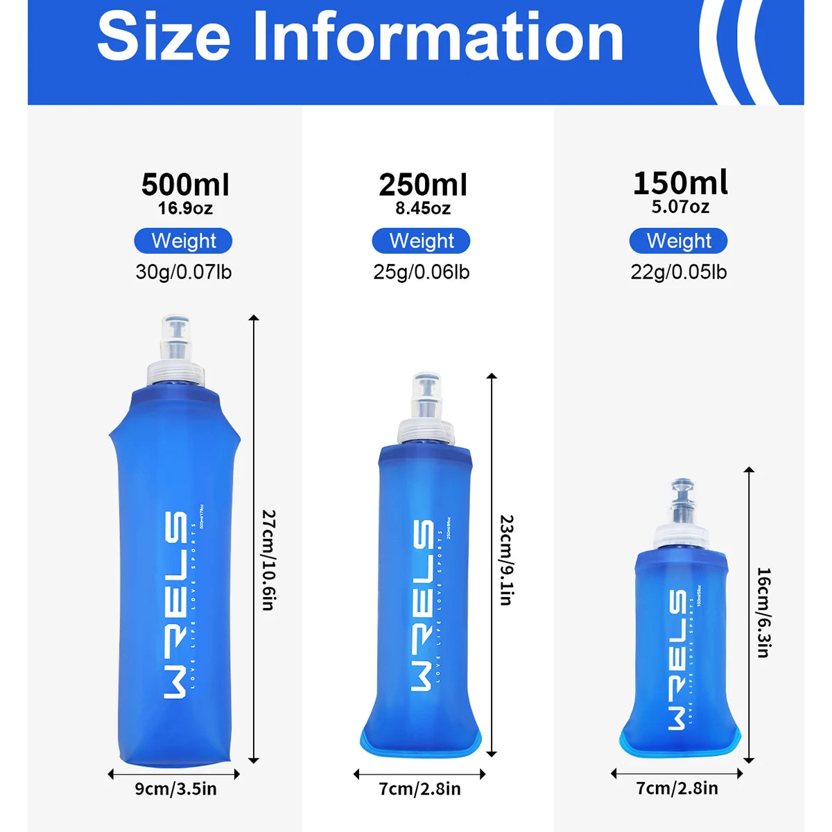 Collapsible Silicone Water Bottle – Portable for Outdoor Use
