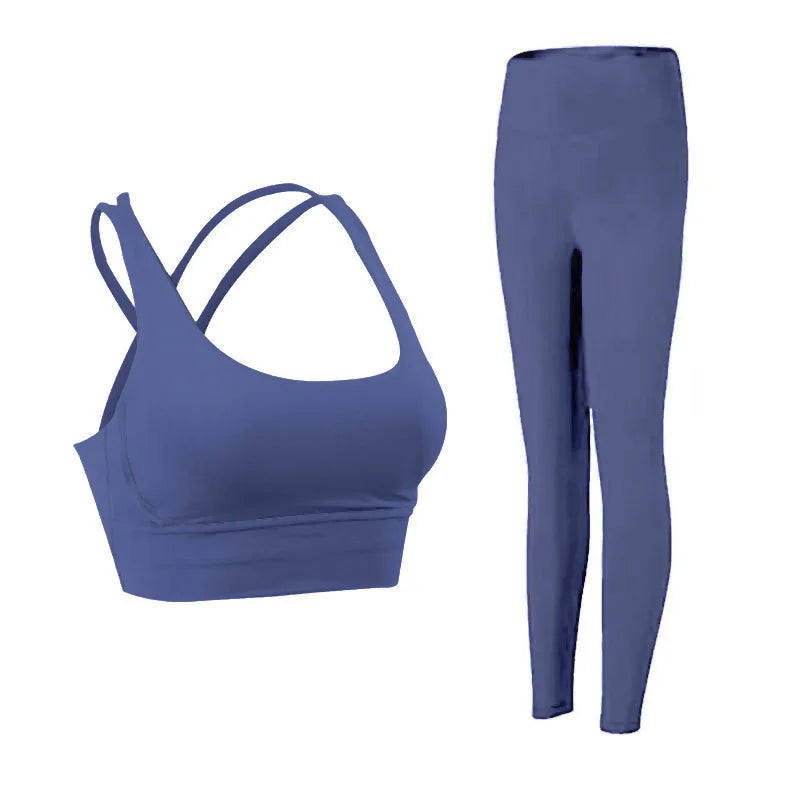 2pc Women's Workout Set – Bra & Leggings