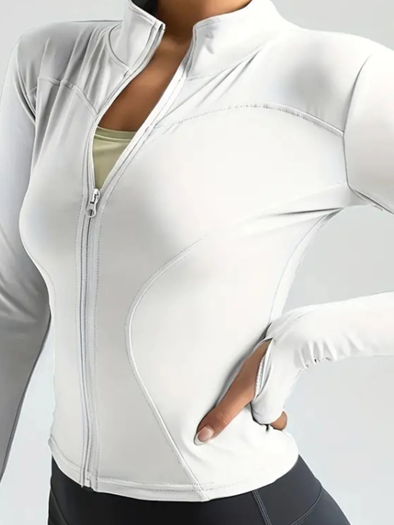 Women’s Long Sleeve Yoga Jacket – Autumn/Winter