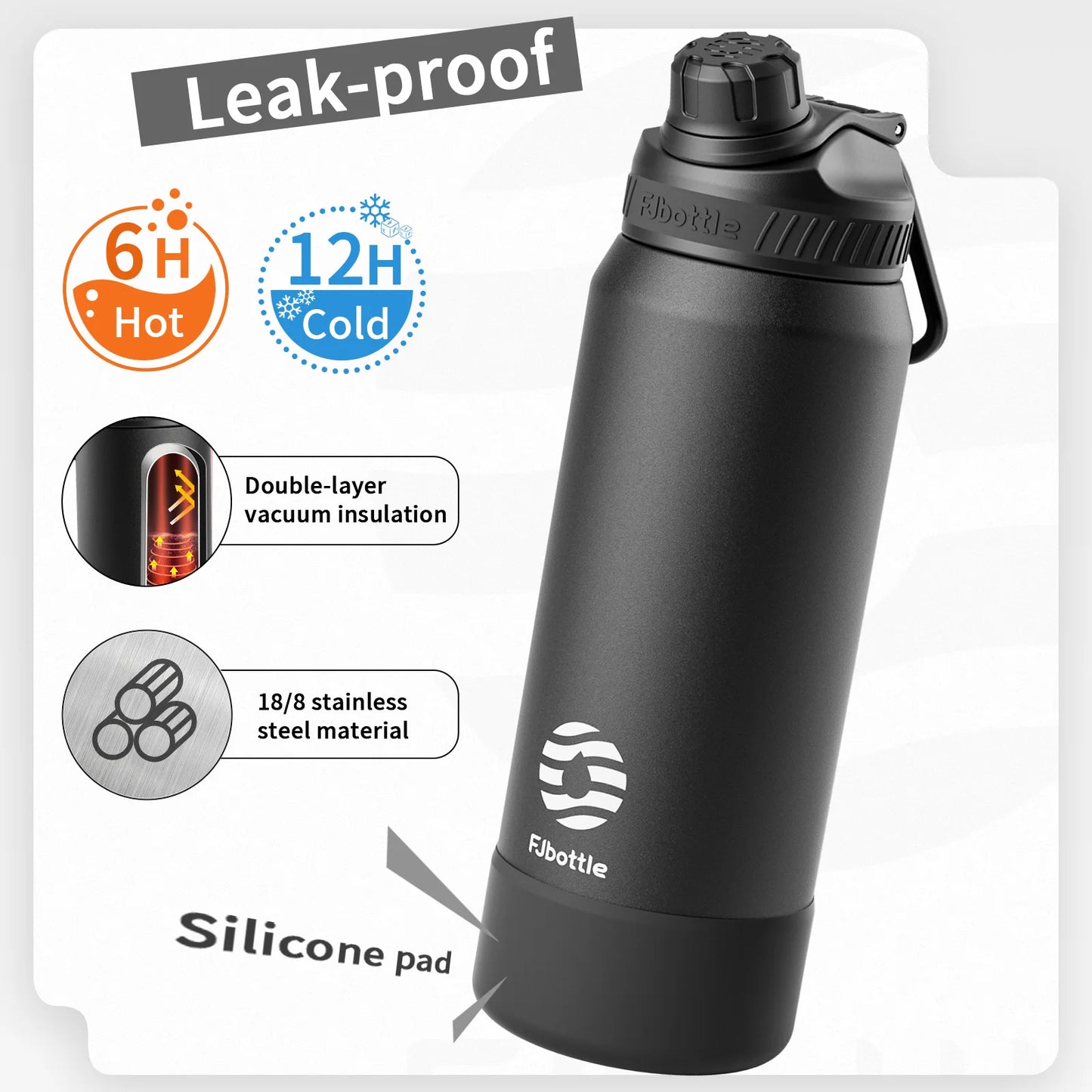 710ml Stainless Steel Thermo Bottle – Keeps Drinks Cold