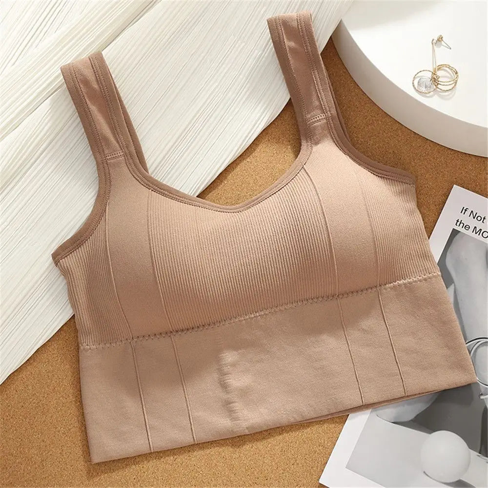 Seamless Sports Bra – Breathable & Shockproof