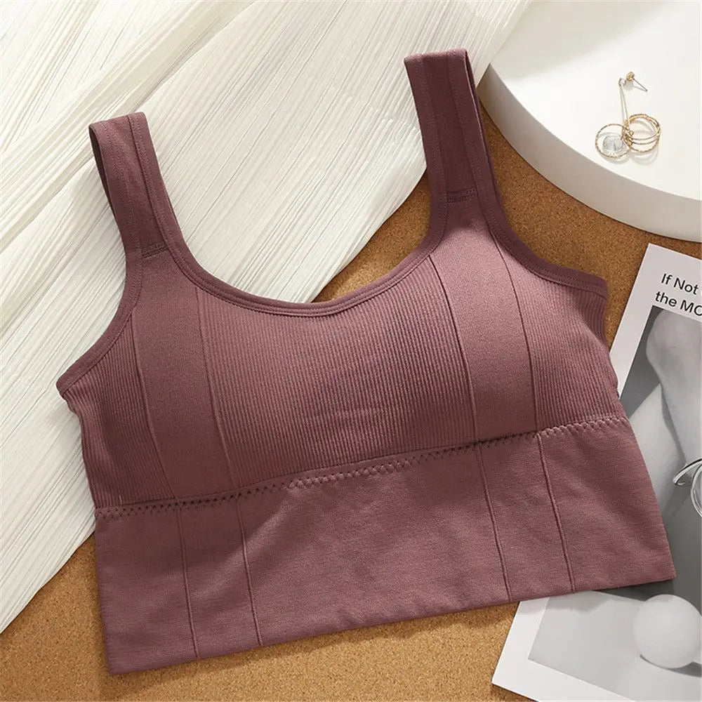 Seamless Sports Bra – Breathable & Shockproof