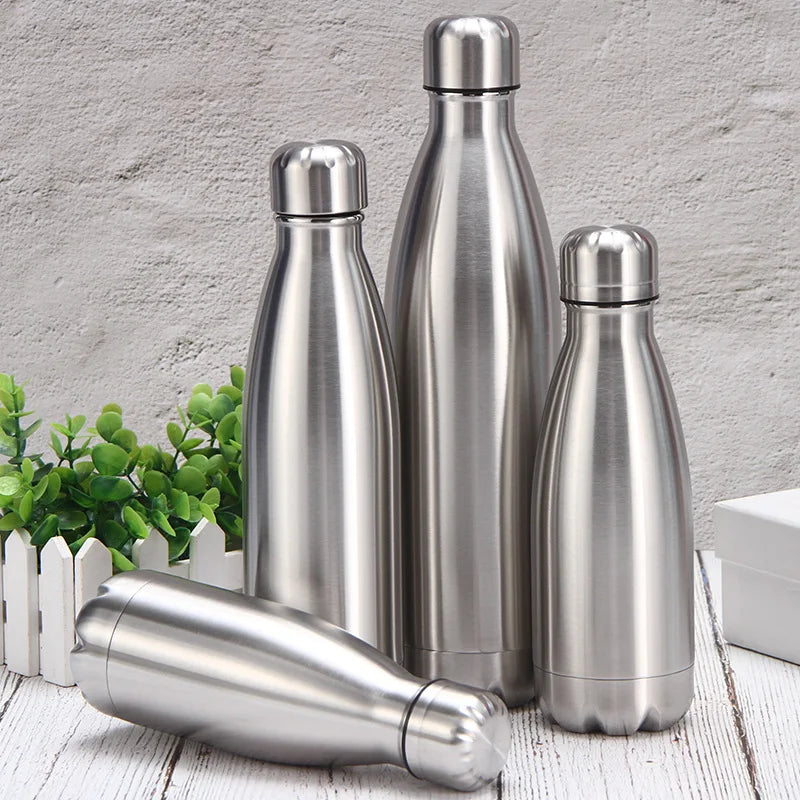 Stainless Steel Water Bottle for Sport & Travel