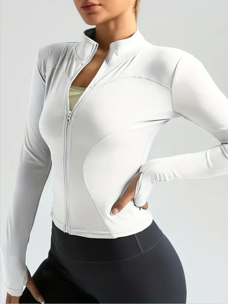 Women’s Long Sleeve Yoga Jacket – Autumn/Winter