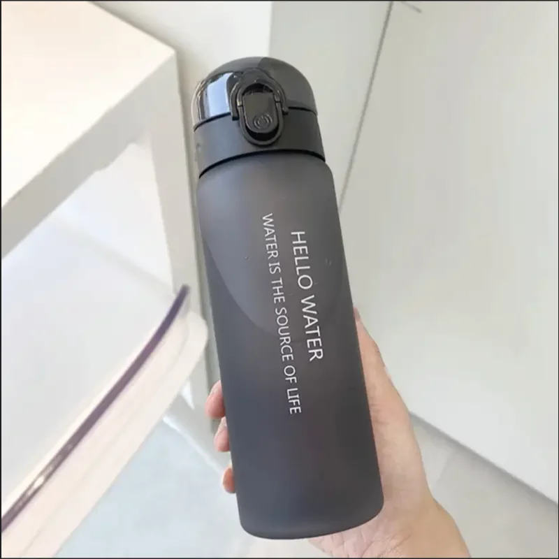 780ml Frosted Water Bottle for Fitness & School