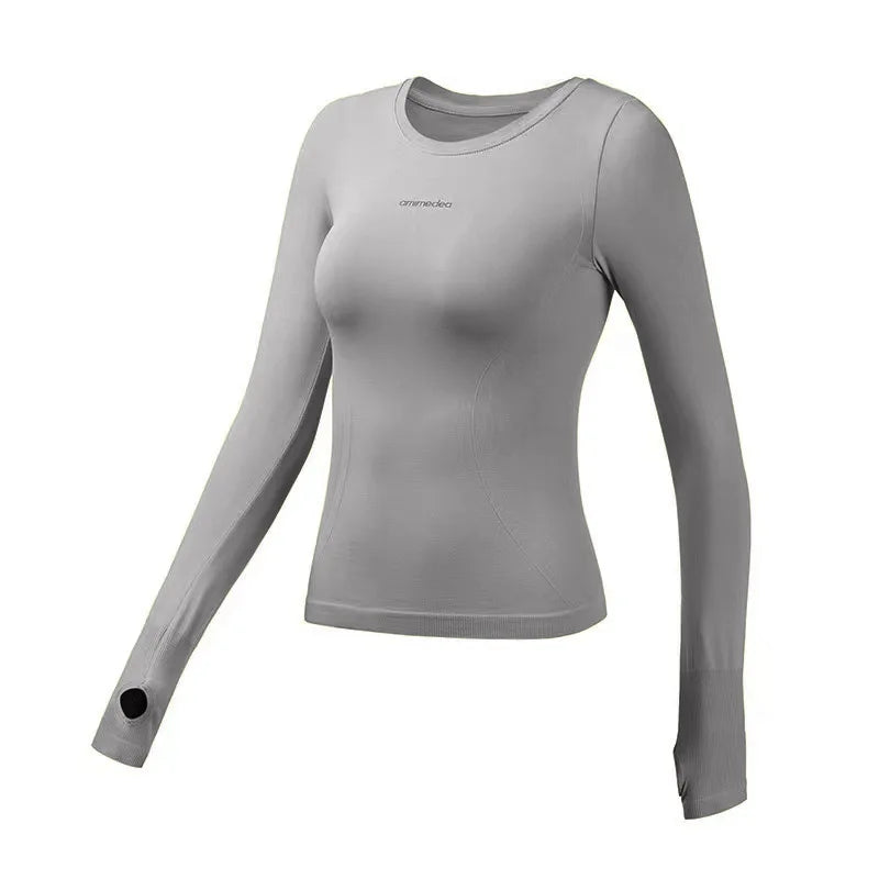 Women's Long Sleeve Workout Top – Slim & Comfortable