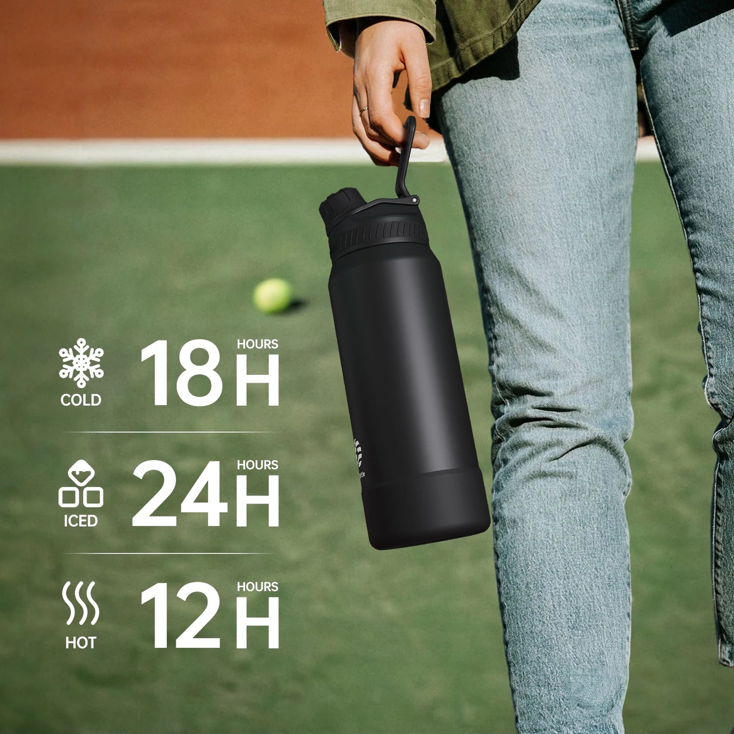 710ml Stainless Steel Thermo Bottle – Keeps Drinks Cold