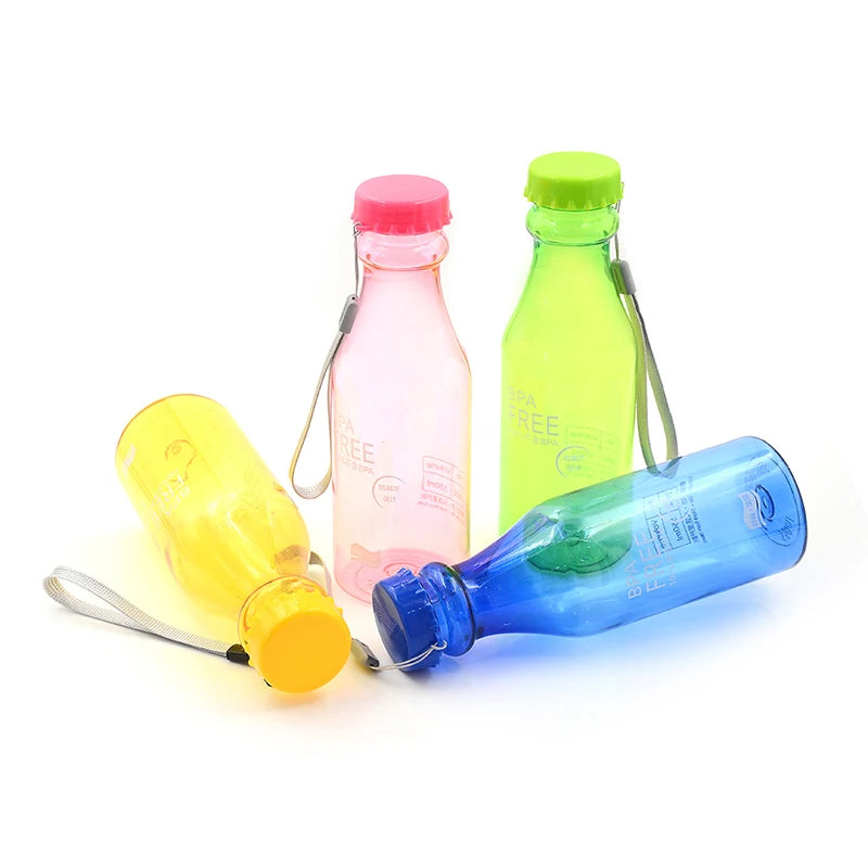 500ml bpa free portable water bottle leakproof plastic kettle for travel