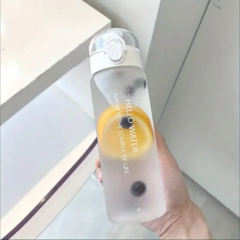 780ml Frosted Water Bottle for Fitness & School