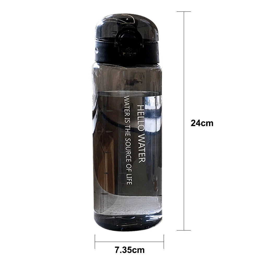 780ml Leakproof Water Bottle with Strap & Cover