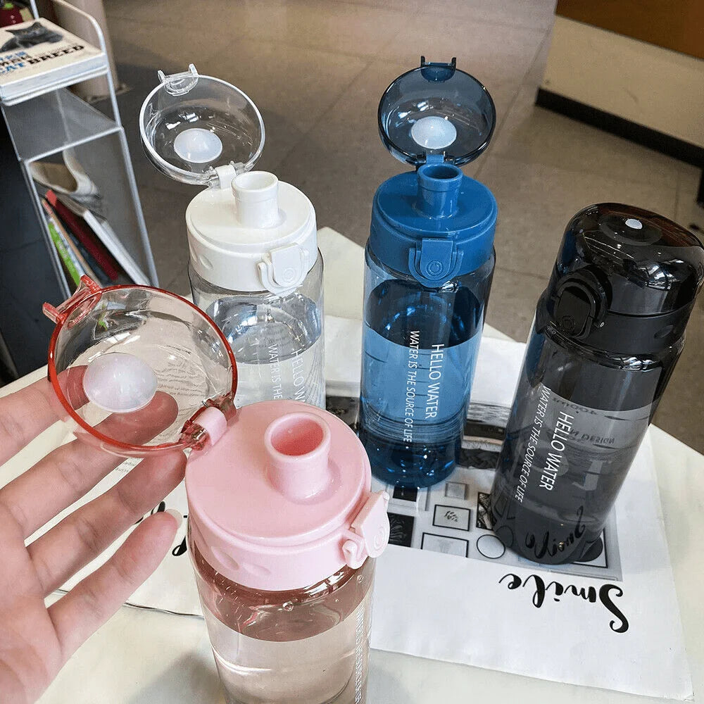 780ml Leakproof Water Bottle with Strap & Cover