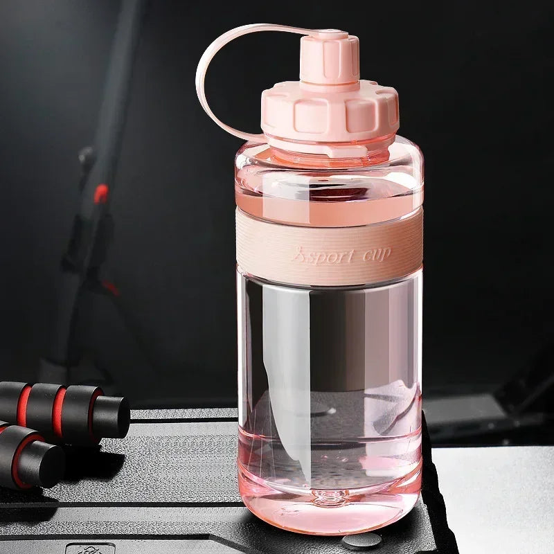 2L Large Water Bottle with Straw for Gym & School