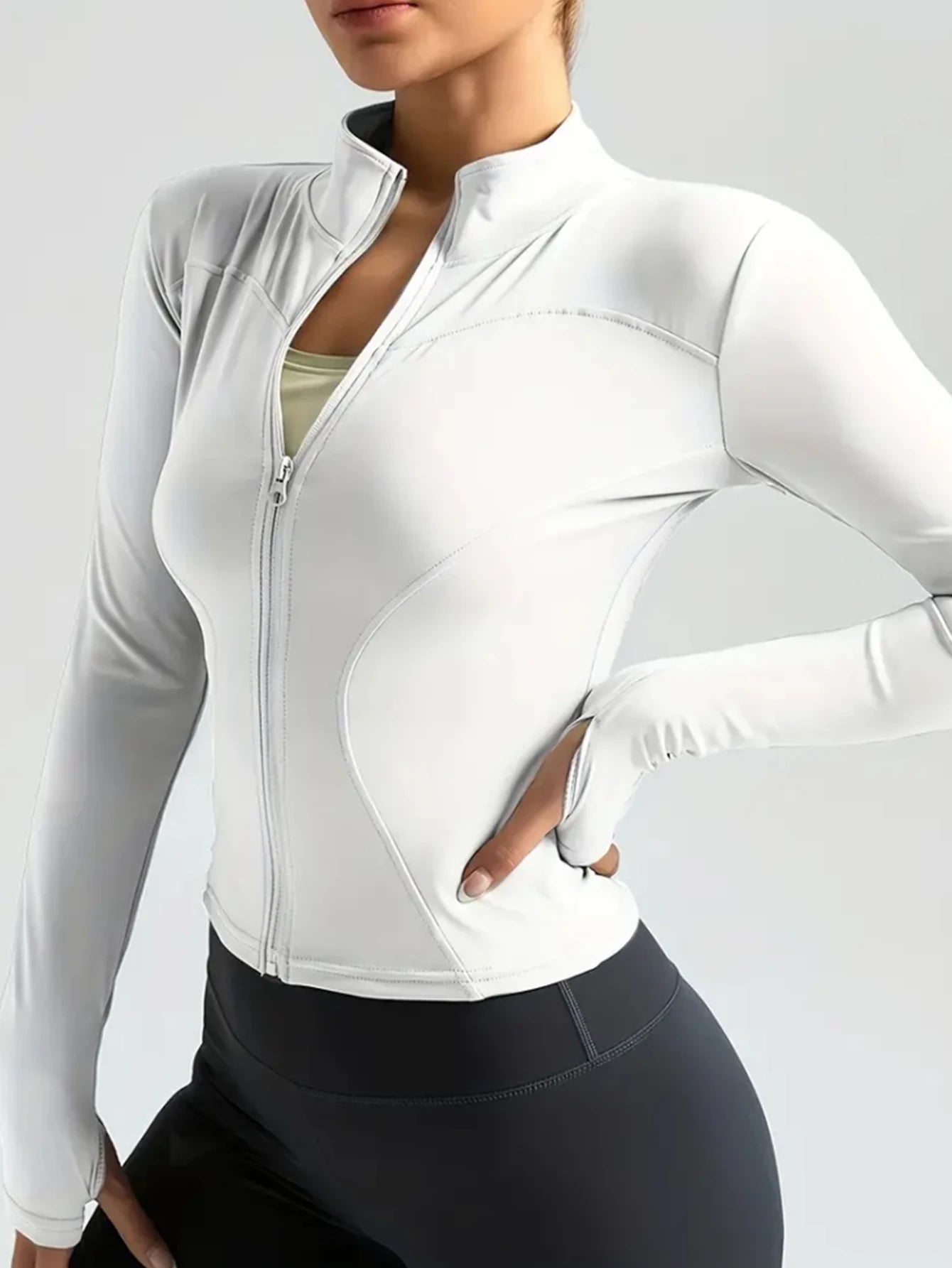 Women’s Long Sleeve Yoga Jacket – Autumn/Winter