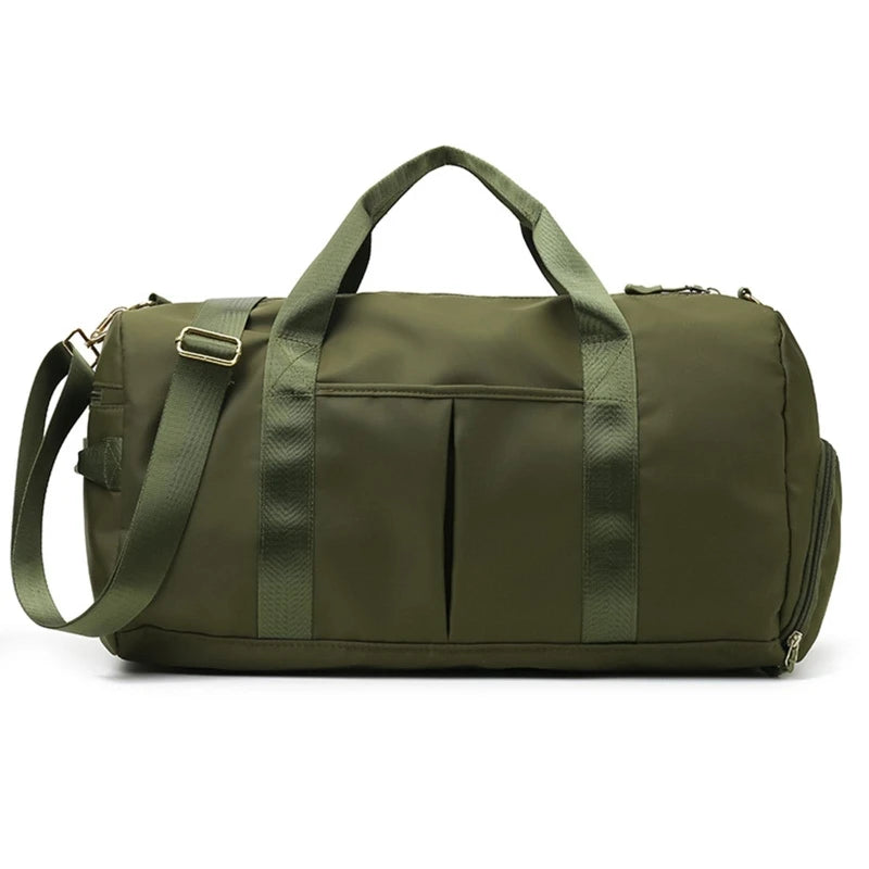 Women's Gym Bag with Shoe Pocket