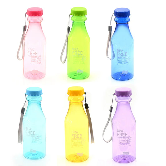 500ml bpa free portable water bottle leakproof plastic kettle for travel