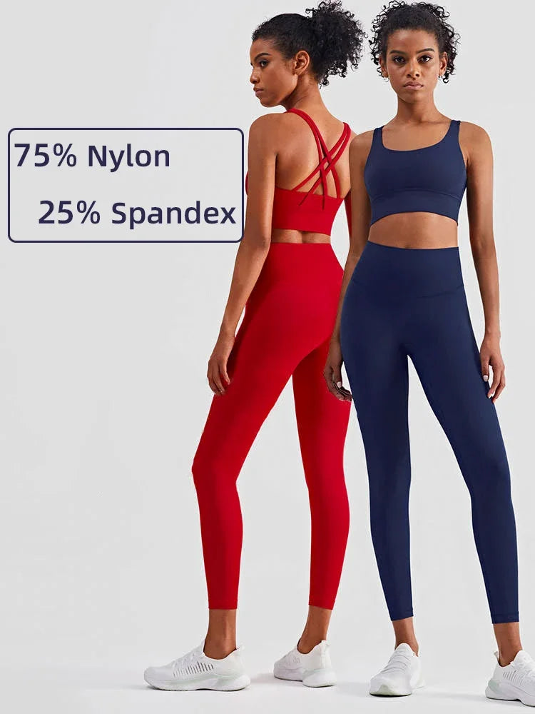 2pc Women's Workout Set – Bra & Leggings