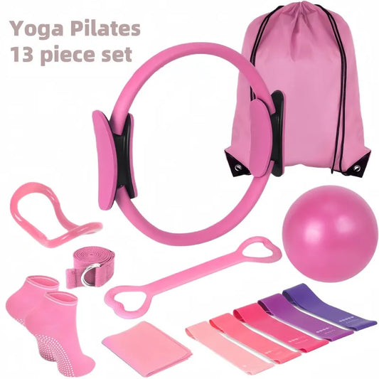 13-Piece Yoga Circle Set – Stretching & Core Training