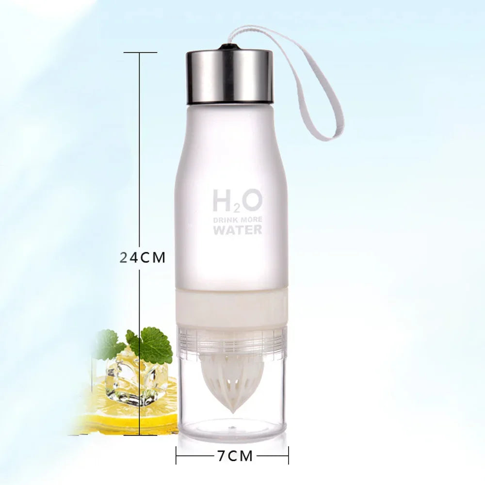 Water Bottle with Fruit Infuser – Leakproof & Eco-Friendly