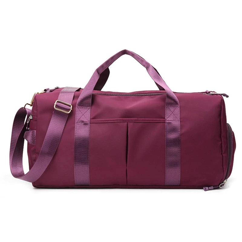Women's Gym Bag with Shoe Pocket