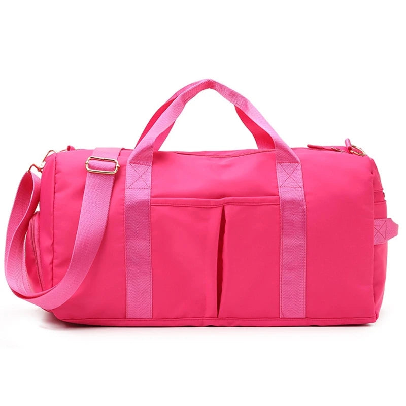 Women's Gym Bag with Shoe Pocket