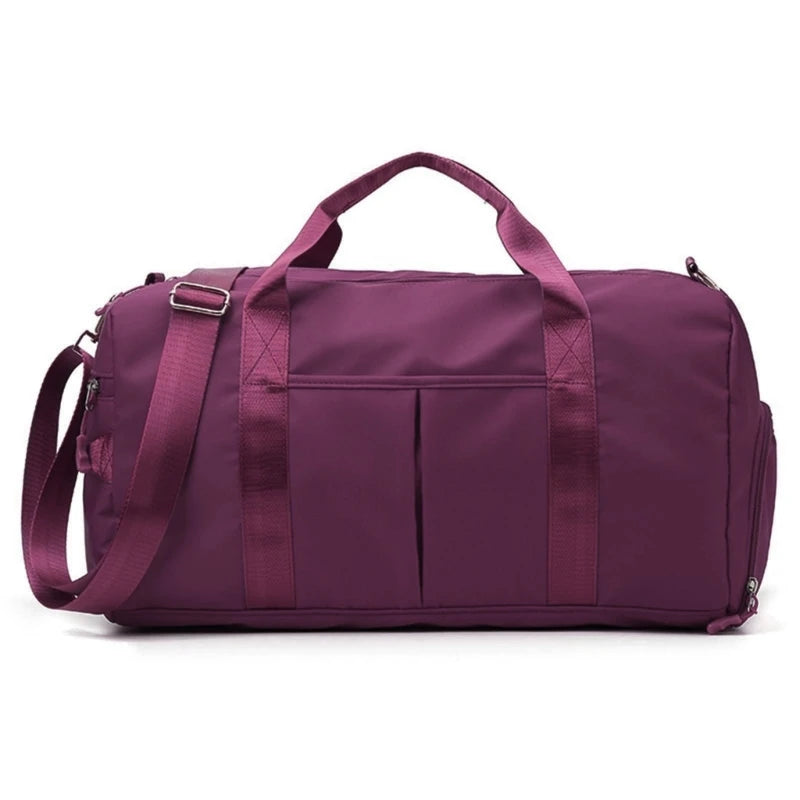 Women's Gym Bag with Shoe Pocket