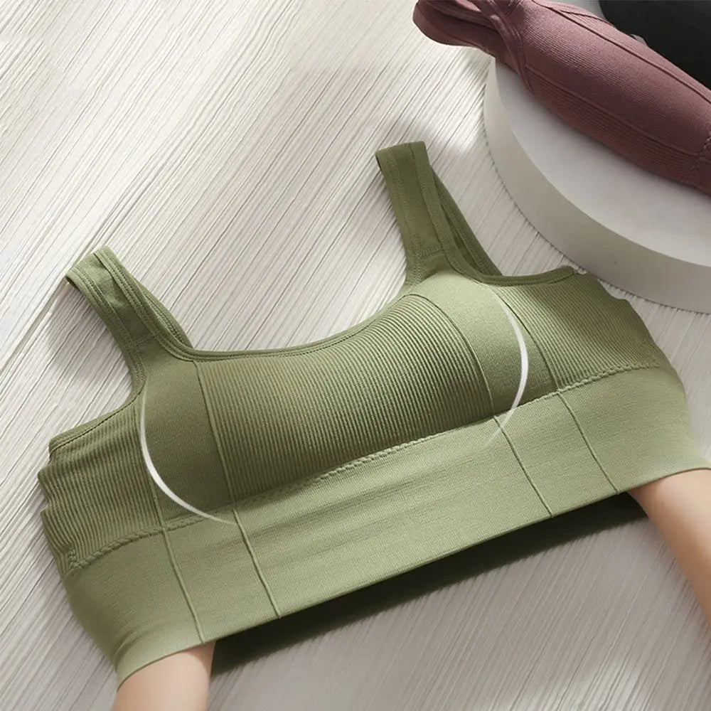 Seamless Sports Bra – Breathable & Shockproof