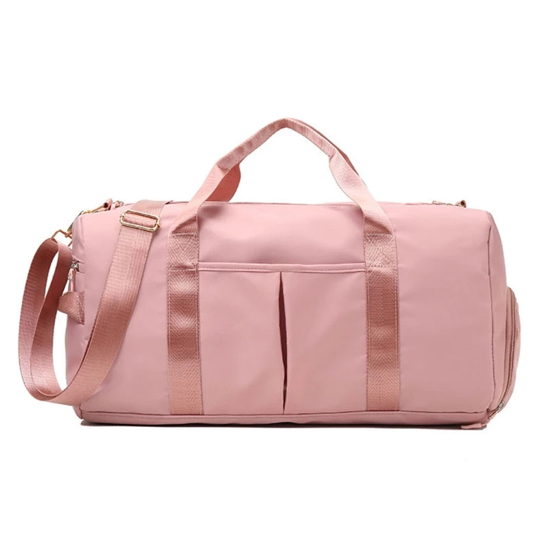 Women's Gym Bag with Shoe Pocket