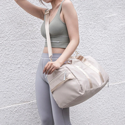 Women's Gym Bag with Shoe Pocket