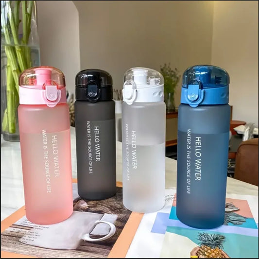 780ml Frosted Water Bottle for Fitness & School