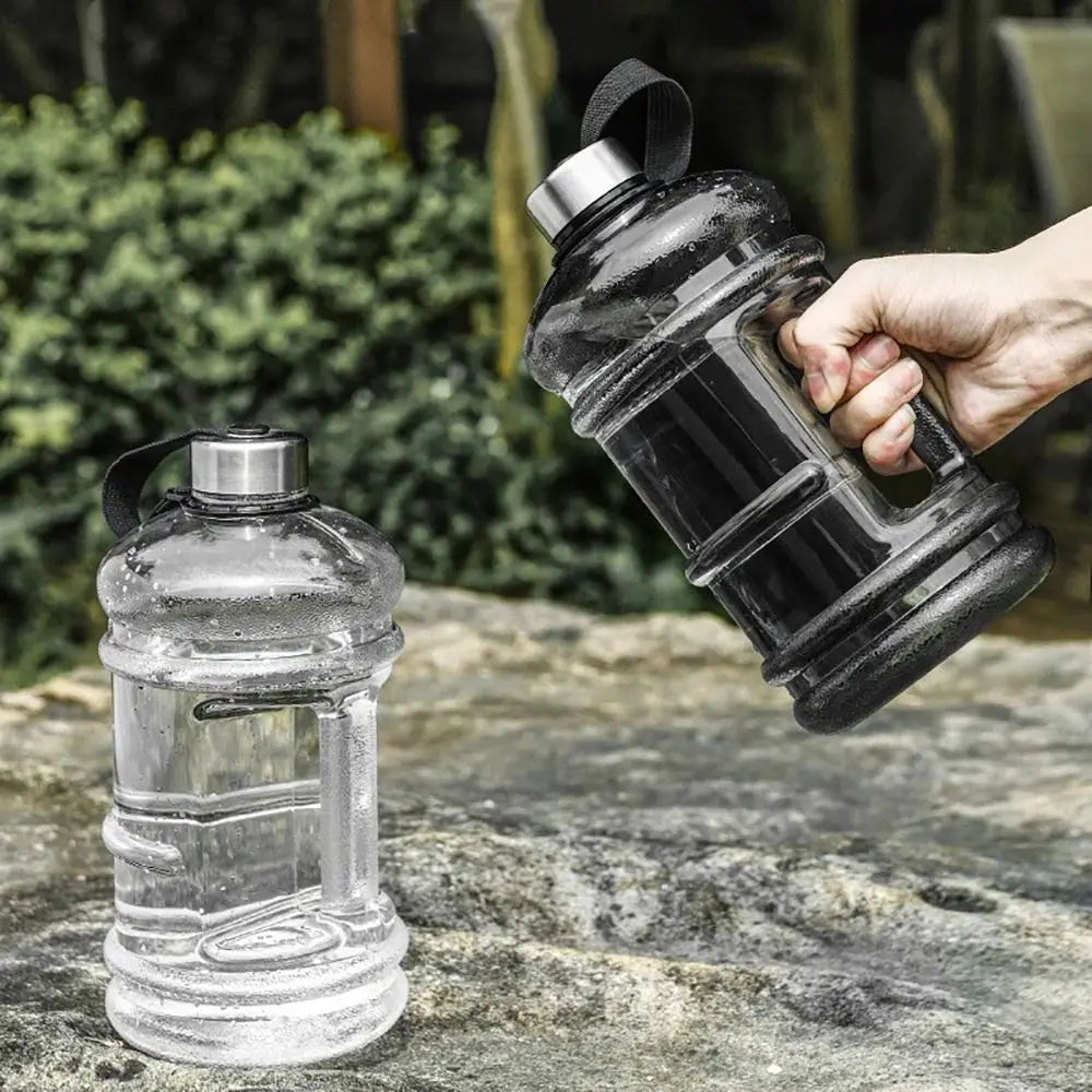 2L Water Bottle with Handle for Gym & Training