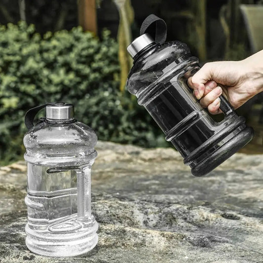 2L Water Bottle with Handle for Gym & Training