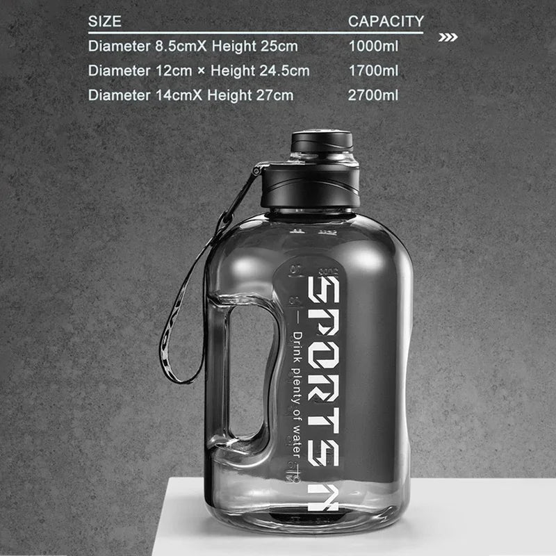 2L BPA-Free Water Bottle – Sports & Travel
